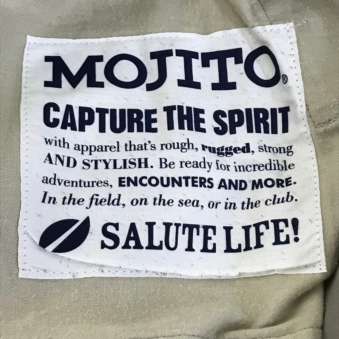 MOJITO｜モヒート　タックパンツ パンツ グレー サイズ：L【倉吉店】