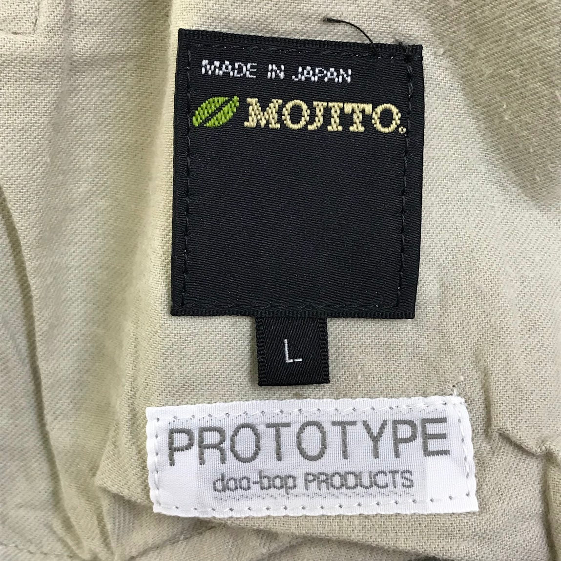 MOJITO｜モヒート　タックパンツ パンツ グレー サイズ：L【倉吉店】
