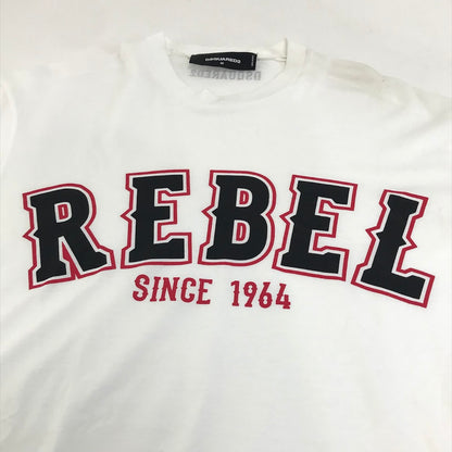 DSQUARED2 | ディースクエアード REBEL 長袖Ｔシャツ S71GD0302 S22427 ホワイト サイズ：M【倉吉店】