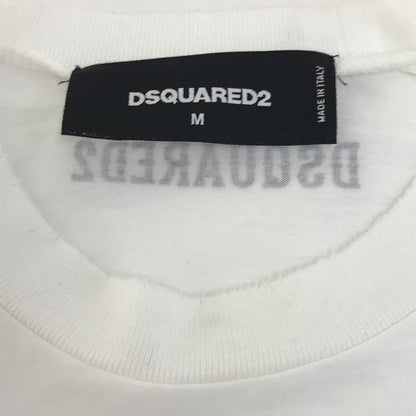 DSQUARED2 | ディースクエアード REBEL 長袖Ｔシャツ S71GD0302 S22427 ホワイト サイズ：M【倉吉店】