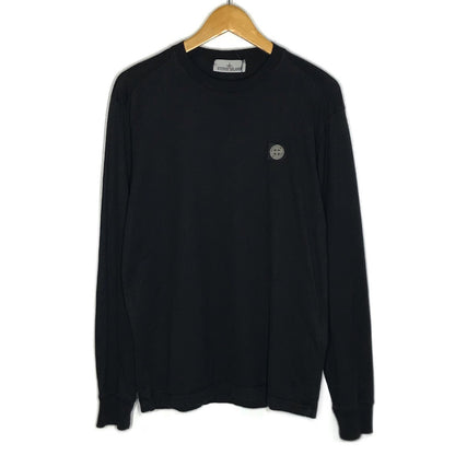 STONE ISLAND | ストーンアイランド 26SS スリムフィット コンパスパッチ 長袖Ｔシャツ L1S152100031 ブラック サイズ：M【倉吉店】