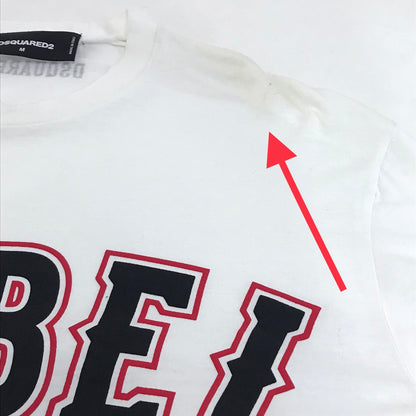 DSQUARED2 | ディースクエアード REBEL 長袖Ｔシャツ S71GD0302 S22427 ホワイト サイズ：M【倉吉店】