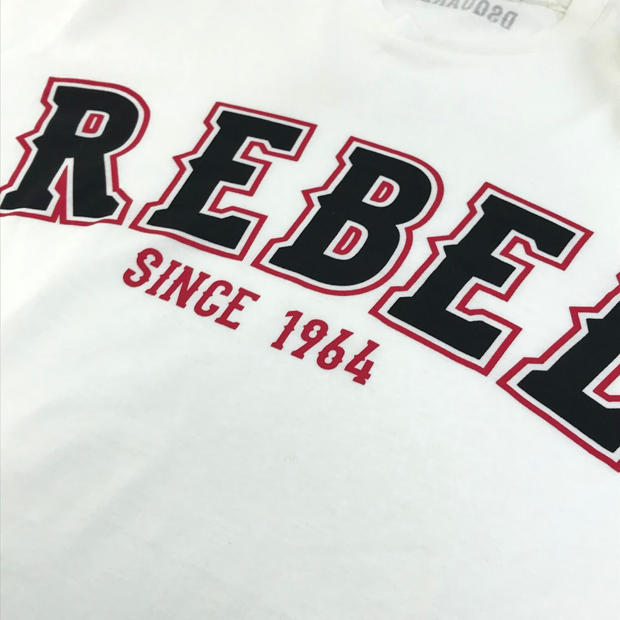 DSQUARED2 | ディースクエアード REBEL 長袖Ｔシャツ S71GD0302 S22427 ホワイト サイズ：M【倉吉店】