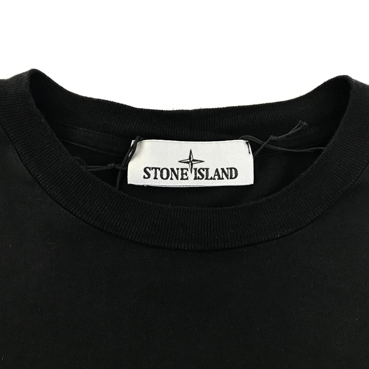 STONE ISLAND | ストーンアイランド 26SS スリムフィット コンパスパッチ 長袖Ｔシャツ L1S152100031 ブラック サイズ：M【倉吉店】