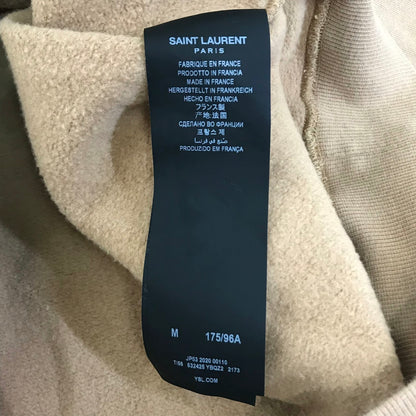 SAINT LAURENT | サンローラン プルオーバーパーカー パーカー JP53 2020 00110 ベージュ サイズ：M【倉吉店】