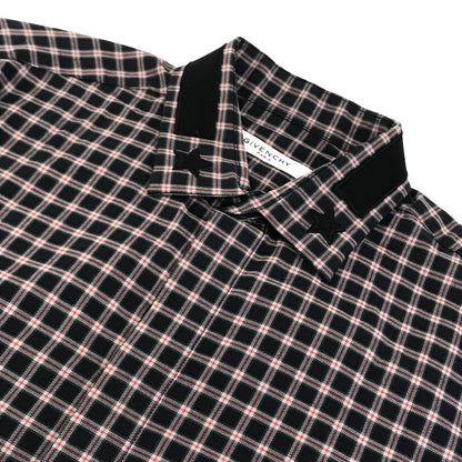 GIVENCHY | ジバンシィ Riccardo Tisci 比翼チェックシャツ 長袖シャツ 15F6001 308【倉吉店】