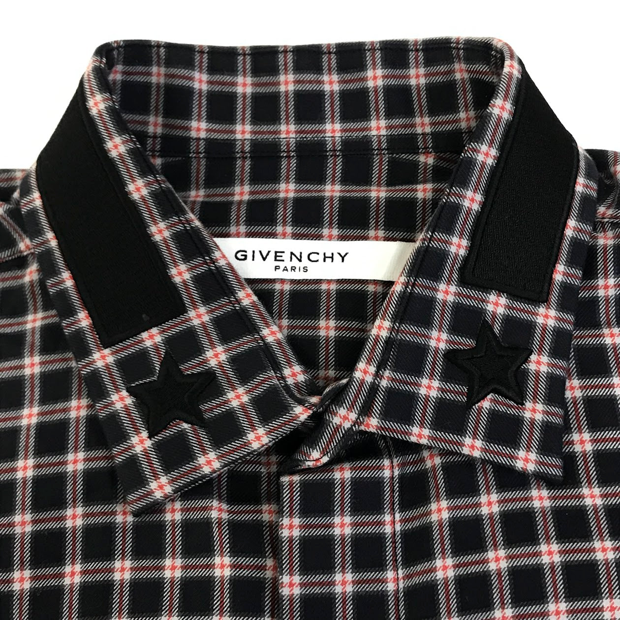 GIVENCHY | ジバンシィ Riccardo Tisci 比翼チェックシャツ 長袖シャツ 15F6001 308【倉吉店】