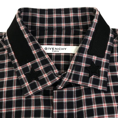 GIVENCHY | ジバンシィ Riccardo Tisci 比翼チェックシャツ 長袖シャツ 15F6001 308【倉吉店】