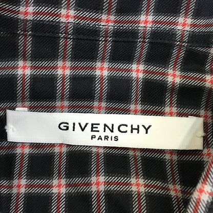 GIVENCHY | ジバンシィ Riccardo Tisci 比翼チェックシャツ 長袖シャツ 15F6001 308【倉吉店】