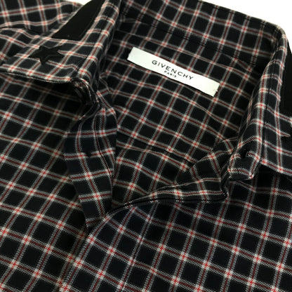 GIVENCHY | ジバンシィ Riccardo Tisci 比翼チェックシャツ 長袖シャツ 15F6001 308【倉吉店】