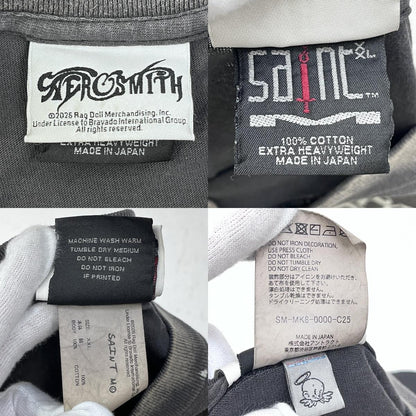 SAINT MICHAEL | セントマイケルセイントマイケル AEROSMITH S/S T-SHIRT 半袖Ｔシャツ SM-MK8-0000-C25 サイズ：XXL【加古川店】