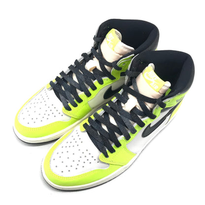 NIKE | ナイキ AIR JORDAN 1 RETRO HIGH OG スニーカー 55088-702 ボルト/セイル-ブラック 25.5cm【倉吉店】
