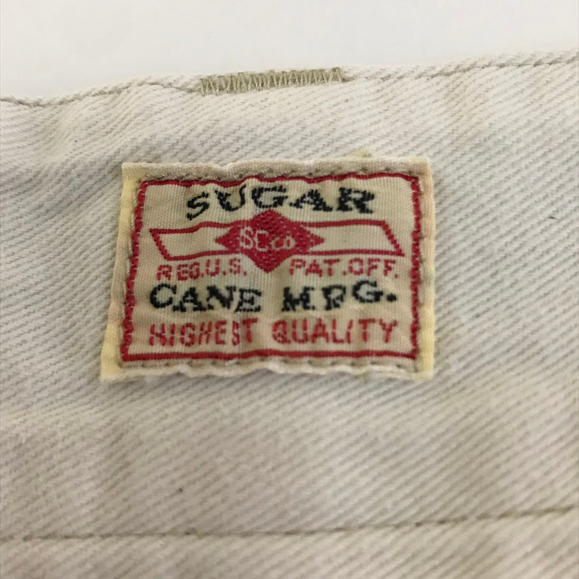 SUGAR CANE | シュガーケーン TWILL WORK SHORTS ハーフパンツ ショートパンツ SC52214 ベージュ サイズ：36【倉吉店】