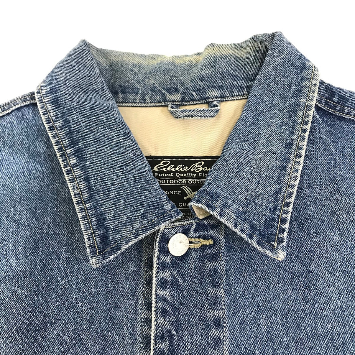 Eddie Bauer | エディー・バウアー デニムカバーオール カバーオール インディゴ サイズ：L【倉吉店】