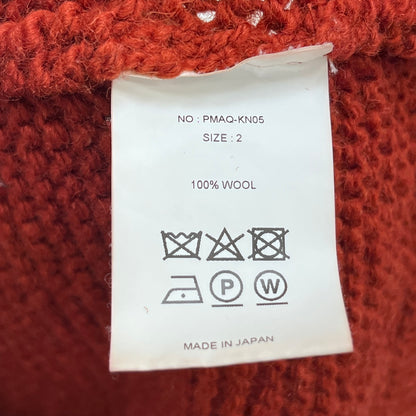 PHIGVEL | フィグベル GOODMAN’S SWEATER ニット PMAQ-KN05 オレンジ サイズ：2【加古川店】