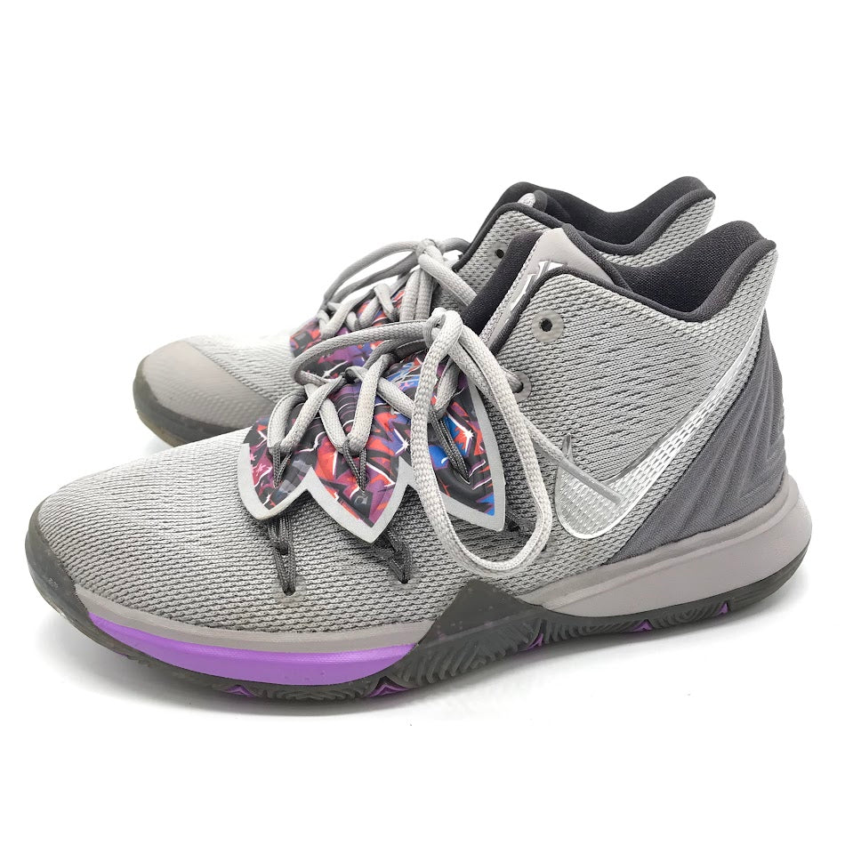 NIKE | ナイキ Kyrie 5 GS スニーカー AQ2456-001 グレー 23.5cm【倉吉店】