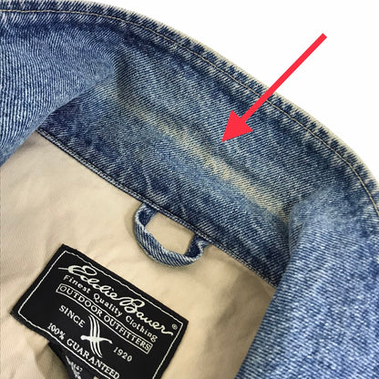 Eddie Bauer | エディー・バウアー デニムカバーオール カバーオール インディゴ サイズ：L【倉吉店】