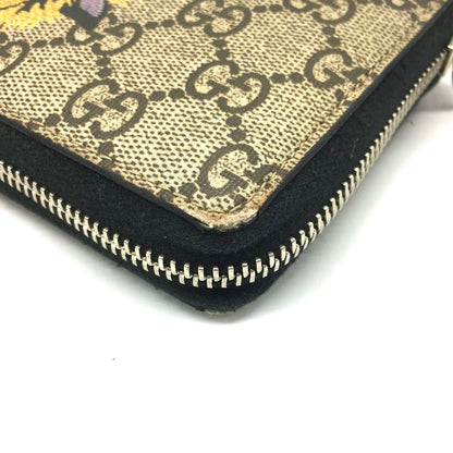 GUCCI | グッチ GGスプリーム タイガープリント ラウンドファスナー長財布 長財布 451273【倉吉店】
