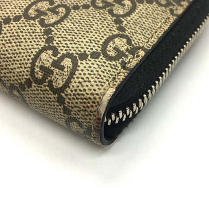 GUCCI | グッチ GGスプリーム タイガープリント ラウンドファスナー長財布 長財布 451273【倉吉店】