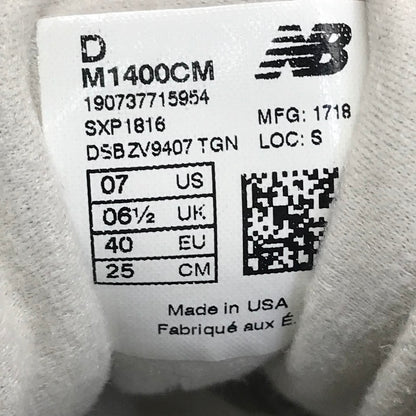 NEW BALANCE | ニューバランス 1400 スニーカー M1400CM ベージュ 25cm【倉吉店】