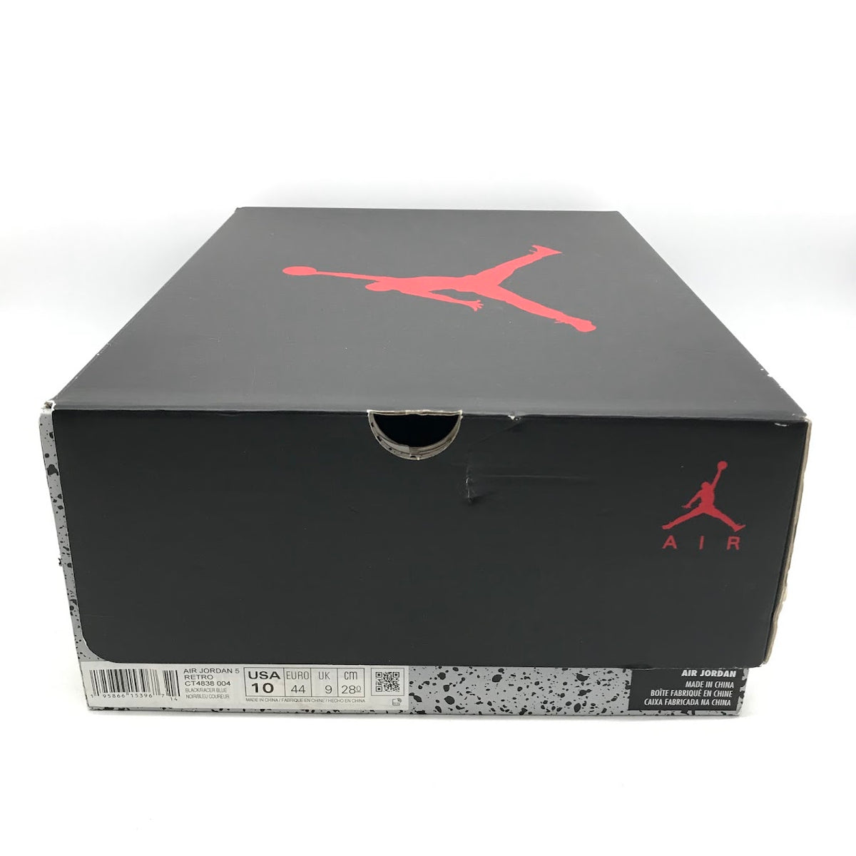 NIKE | ナイキ AIR JORDAN 5 RETRO “RACER BLUE' スニーカー CT4838-004 ブラック 28cm【倉吉店】