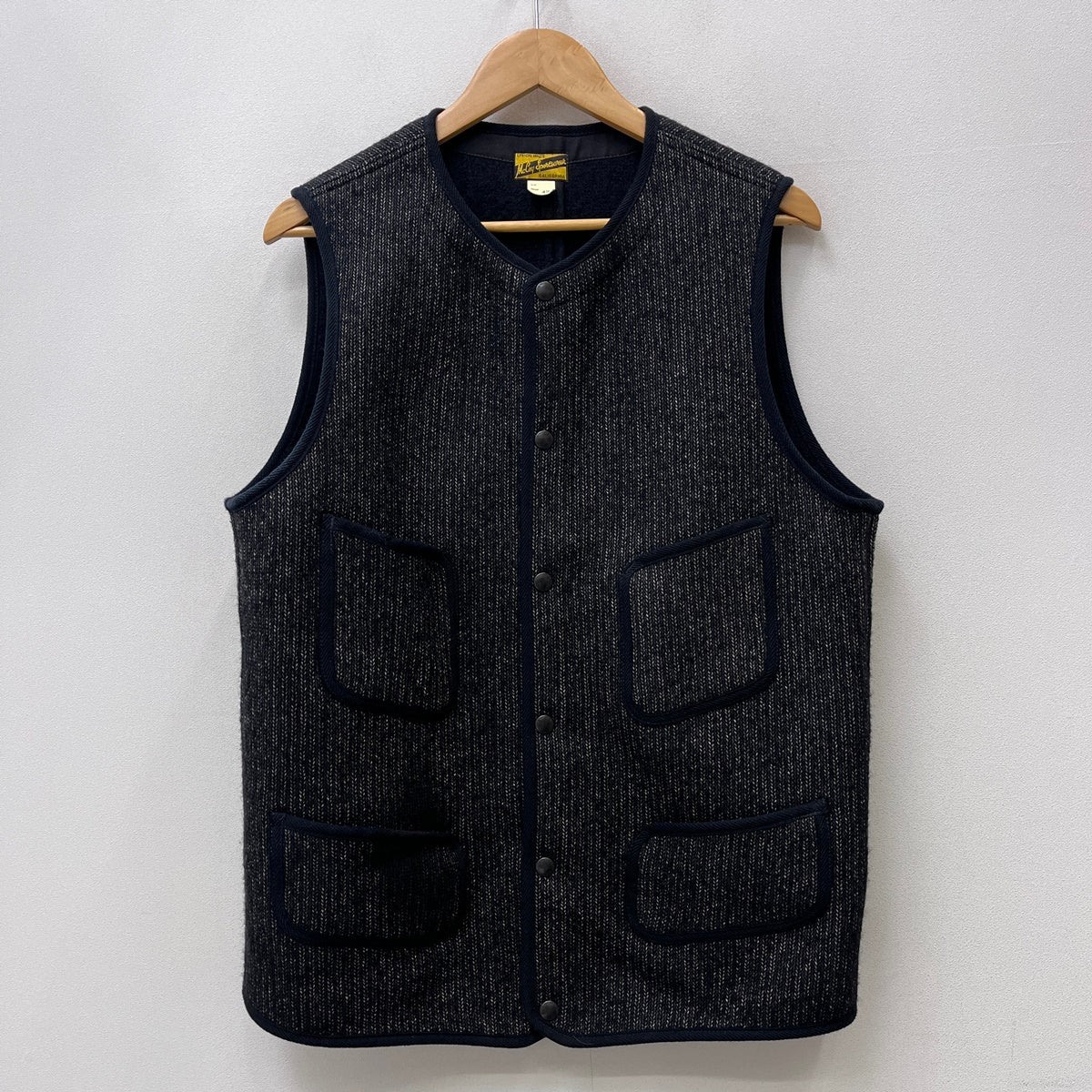 The REAL McCOY'S | ザリアルマッコイズ BEACH CROSS VEST ベスト ブラック サイズ：42【加古川店】