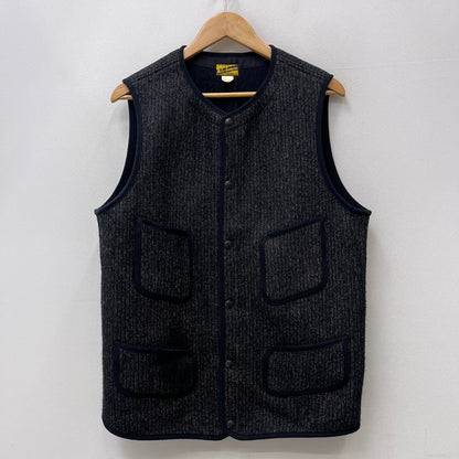 The REAL McCOY'S | ザリアルマッコイズ BEACH CROSS VEST ベスト ブラック サイズ：42【加古川店】