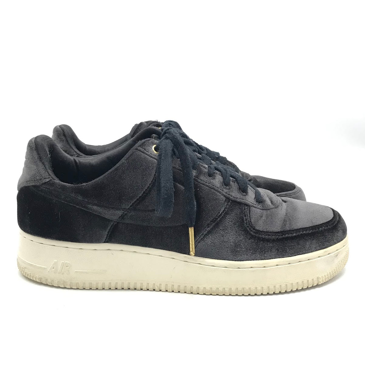 NIKE | ナイキ AIR FORCE 1 '07 PREMIUM 'VELOUR' スニーカー AT4144-001 ブラック 27cm【倉吉店】