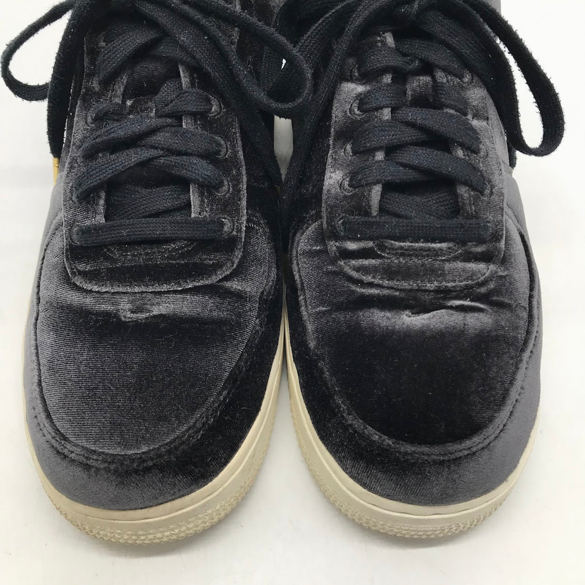 NIKE | ナイキ AIR FORCE 1 '07 PREMIUM 'VELOUR' スニーカー AT4144-001 ブラック 27cm【倉吉店】