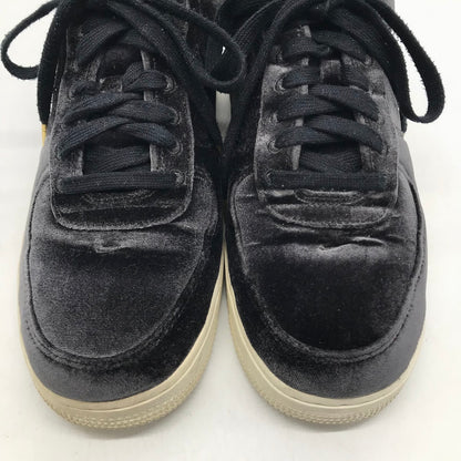 NIKE | ナイキ AIR FORCE 1 '07 PREMIUM 'VELOUR' スニーカー AT4144-001 ブラック 27cm【倉吉店】
