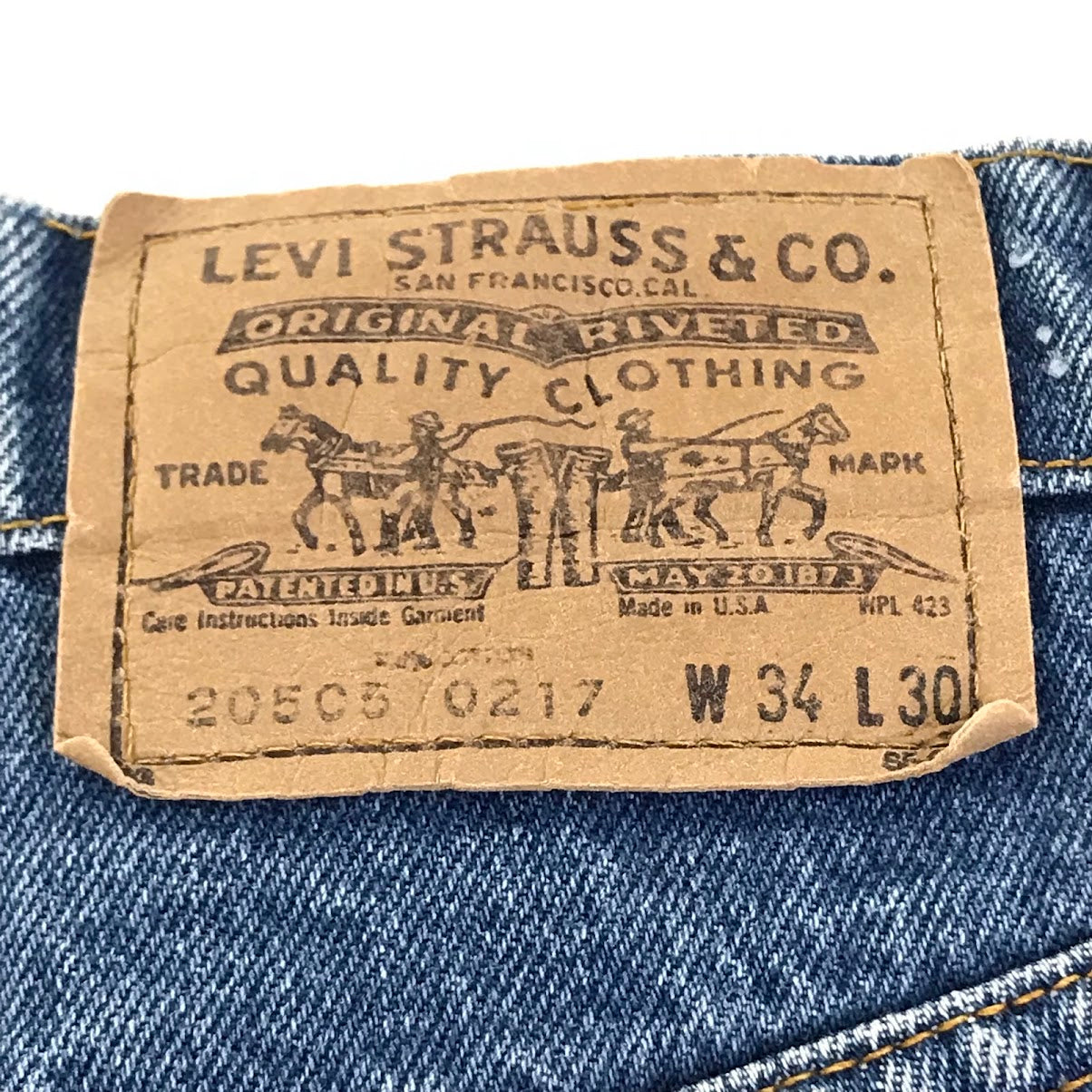 Levi's | リーバイス 42 TALON社製ジッパー ボタン裏510 オレンジタブ デニムパンツ 20505-0217 インディゴ サイズ：34【倉吉店】