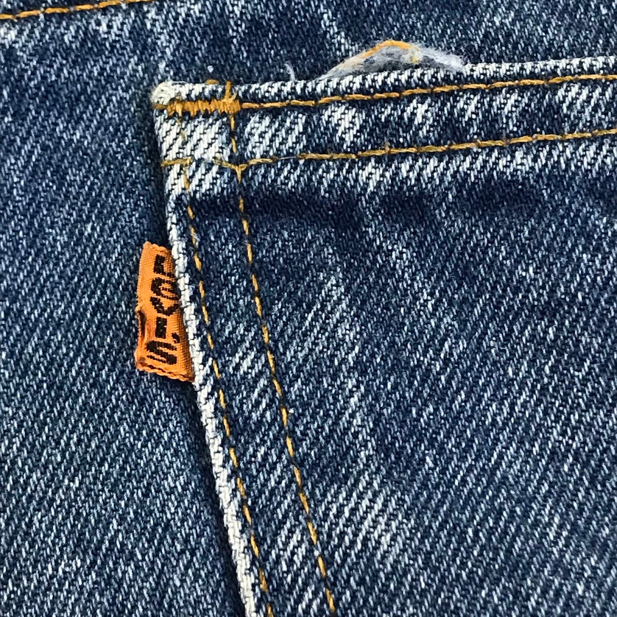 Levi's | リーバイス 42 TALON社製ジッパー ボタン裏510 オレンジタブ デニムパンツ 20505-0217 インディゴ サイズ：34【倉吉店】