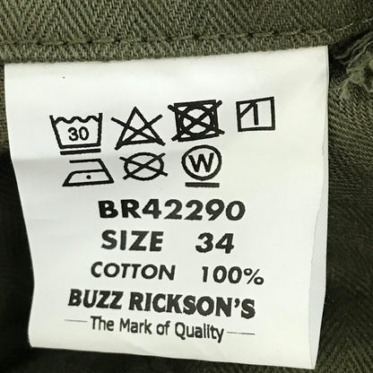 Buzz Rickson's | バズリクソンズ U.S. NAVY N-3 TROUSERS ミリタリーパンツ パンツ BR42290 カーキグリーン サイズ：34【倉吉店】