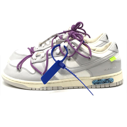 NIKE | ナイキ DUNK LOW 1 OF 50 '48'/OFF-WHITE スニーカー DM1602-107 グレー 27.5cm【倉吉店】