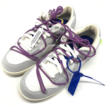 NIKE | ナイキ DUNK LOW 1 OF 50 '48'/OFF-WHITE スニーカー DM1602-107 グレー 27.5cm【倉吉店】