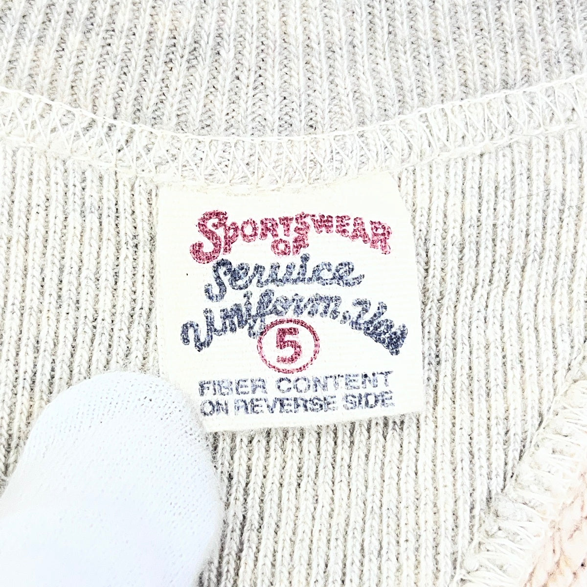 UES | ウエス　ウェス NEW PUCARA SWEAT スウェット 70RW-DU グレー サイズ：5【加古川店】
