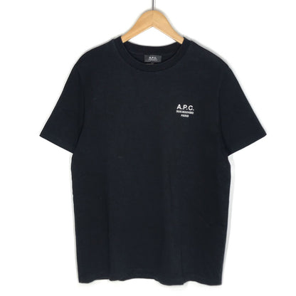 A.P.C | アーペーセー RUE MADAME TEE ワンポイントロゴ 半袖Ｔシャツ 25082-1-97891 ブラック サイズ：M【倉吉店】【代金引換不可・日時指定不可】【ポスト投函】