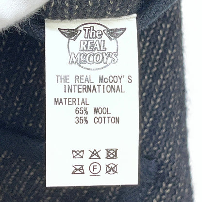 The REAL McCOY'S | ザリアルマッコイズ BEACH CROSS VEST ベスト ブラック サイズ：42【加古川店】