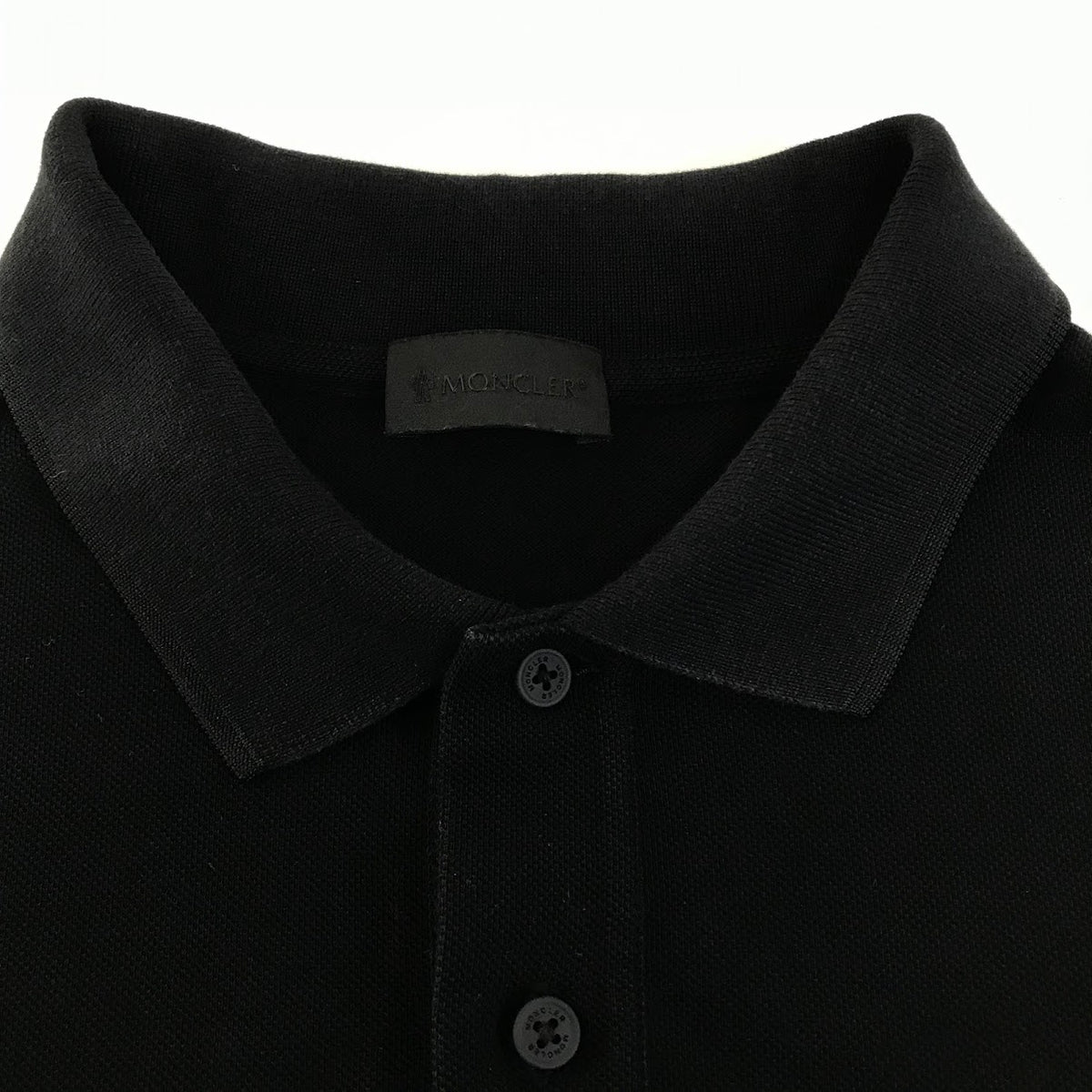 MONCLER | モンクレール ポロシャツ K20918A00013 899UR ブラック サイズ：L【倉吉店】