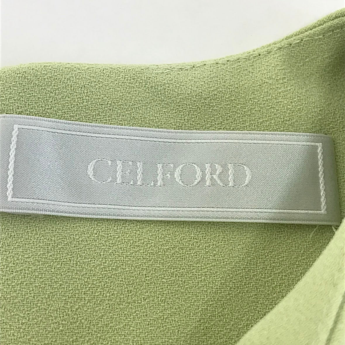 CELFORD | セルフォード バルーンスリーブブラウス ブラウス CWFB201082 グリーン サイズ：36【倉吉店】