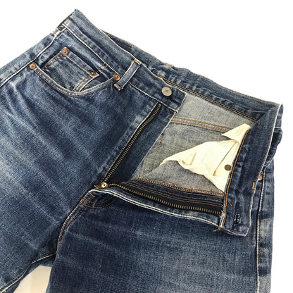 Levi's | リーバイス TALON タロンジップ ボタン裏J22 ビッグE 赤耳 デニムパンツ 502XX インディゴ サイズ：33【倉吉店】