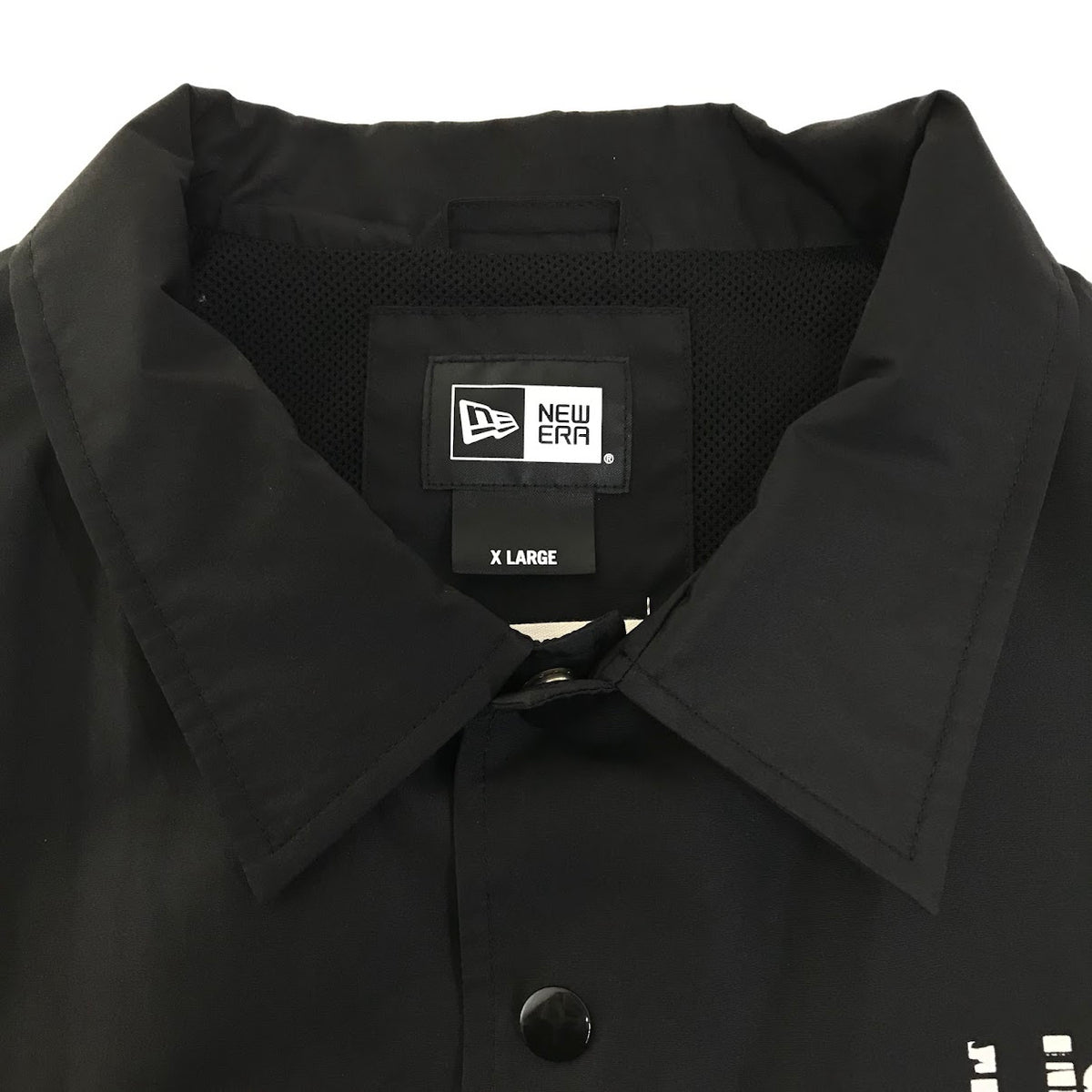 TAKAHIRO MIYASHITA TheSoloist. | タカヒロミヤシタソザソロイスト × NEW ERA(ニューエラ) COACH JACKET コーチジャケット ナイロンジャケット ブラック サイズ：XL【倉吉店】