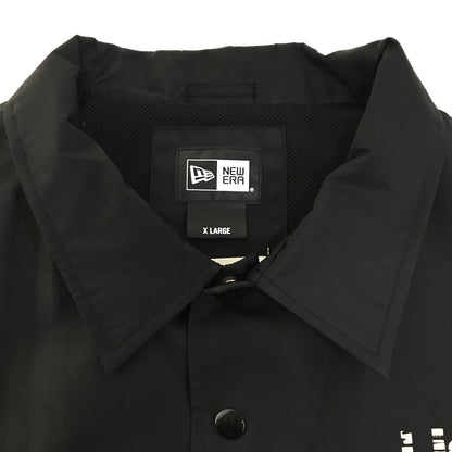 TAKAHIRO MIYASHITA TheSoloist. | タカヒロミヤシタソザソロイスト × NEW ERA(ニューエラ) COACH JACKET コーチジャケット ナイロンジャケット ブラック サイズ：XL【倉吉店】