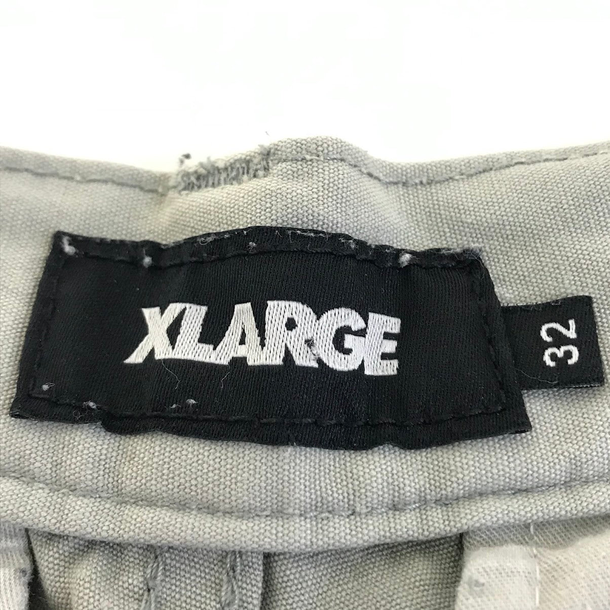 X-LARGE | エクストララージ LOOSE FIT CARGO PANTS カーゴパンツ 101231031015 グレー サイズ：32【倉吉店】