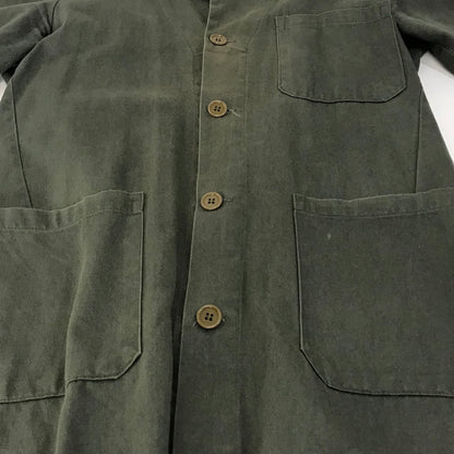 イタリア製 ショップコート ワークコート その他アウター NG-GCOAT-91 カーキグリーン サイズ：40【倉吉店】