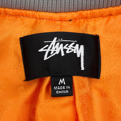 STUSSY | ステューシー Dyed Nylon Bomber ミリタリーコート 115694 グリーン サイズ：M【加古川店】
