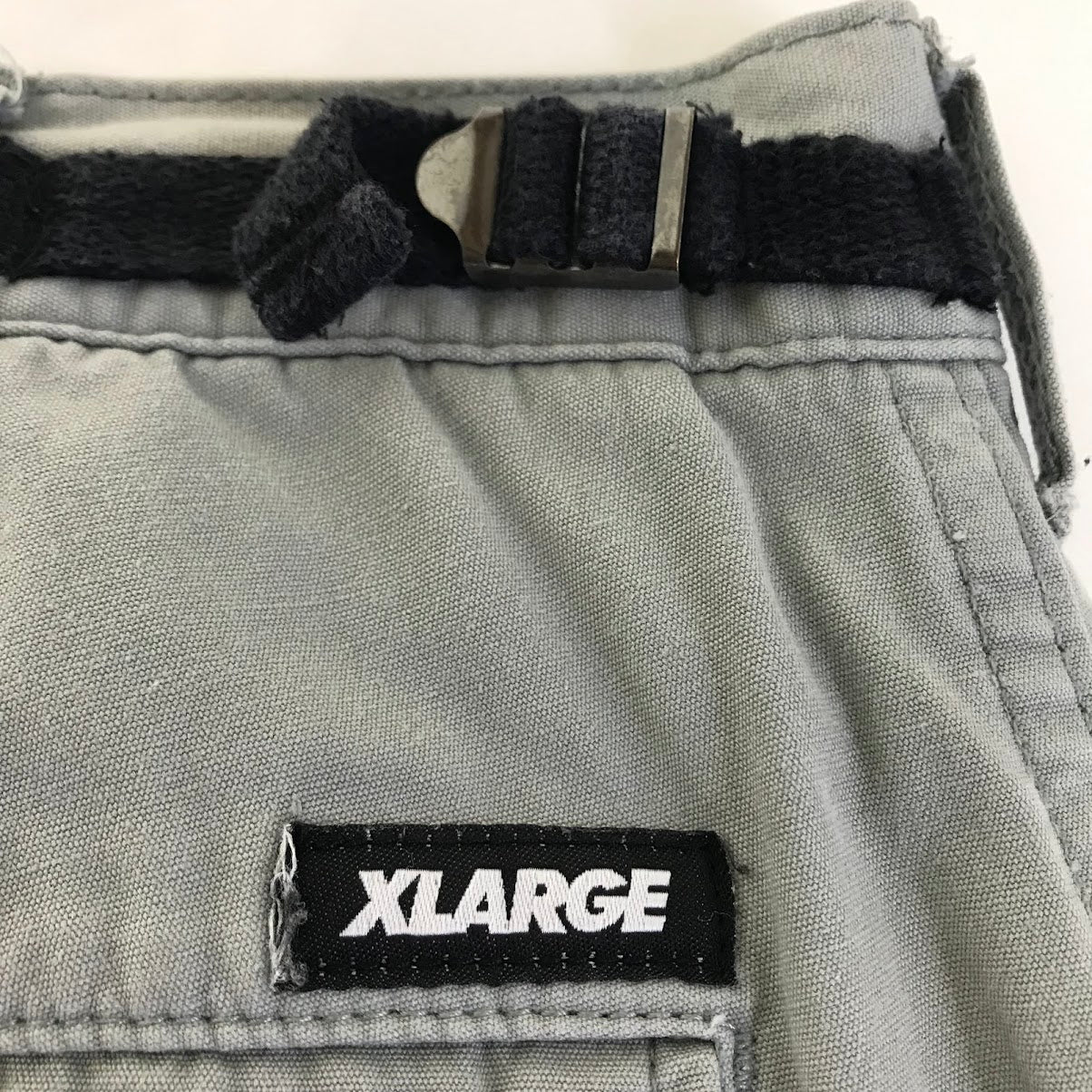 X-LARGE | エクストララージ LOOSE FIT CARGO PANTS カーゴパンツ 101231031015 グレー サイズ：32【倉吉店】