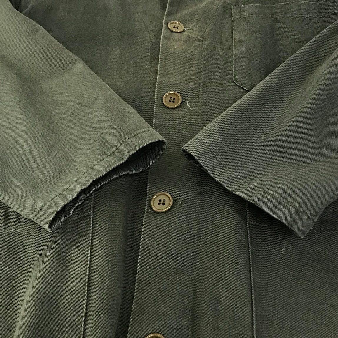 イタリア製 ショップコート ワークコート その他アウター NG-GCOAT-91 カーキグリーン サイズ：40【倉吉店】