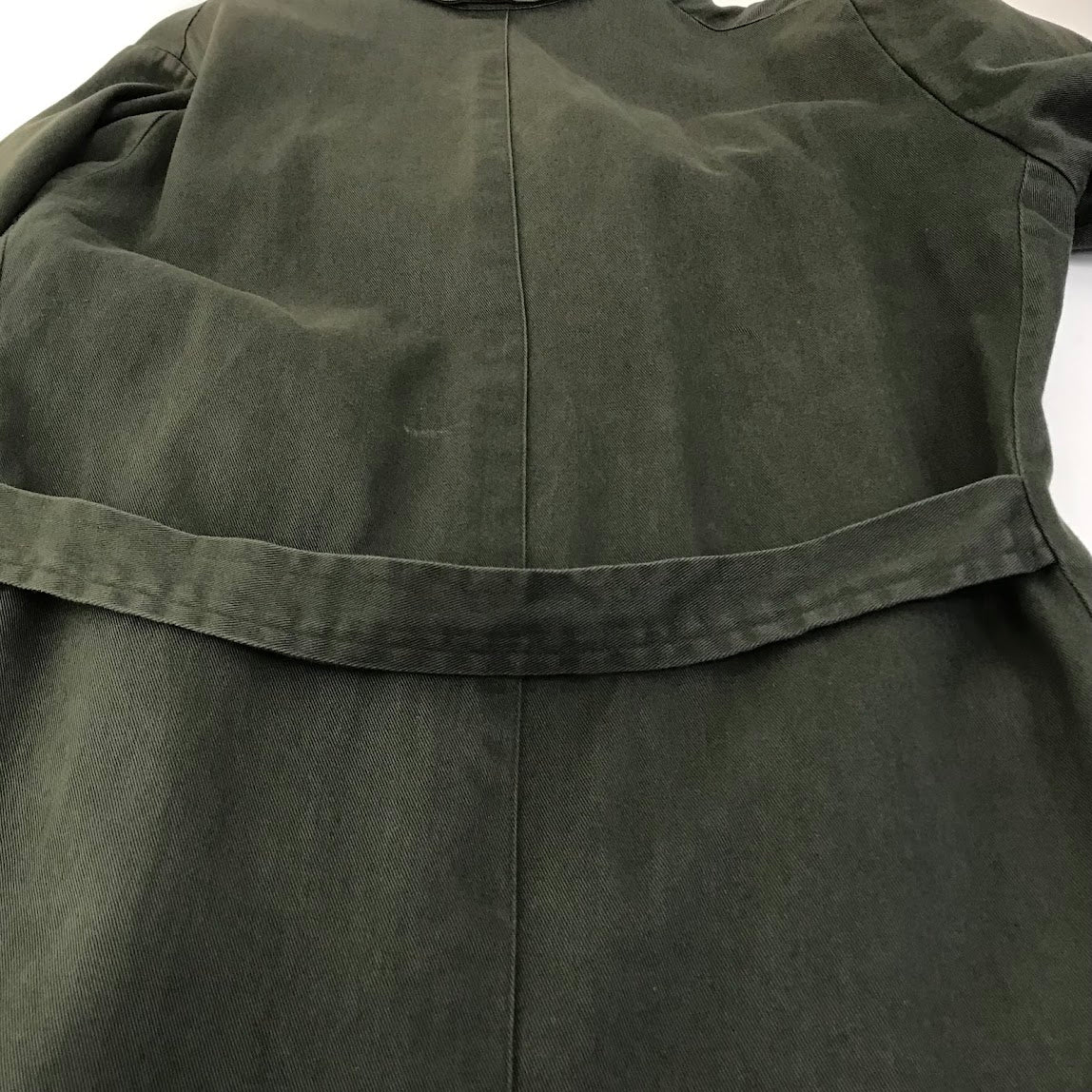 イタリア製 ショップコート ワークコート その他アウター NG-GCOAT-91 カーキグリーン サイズ：40【倉吉店】