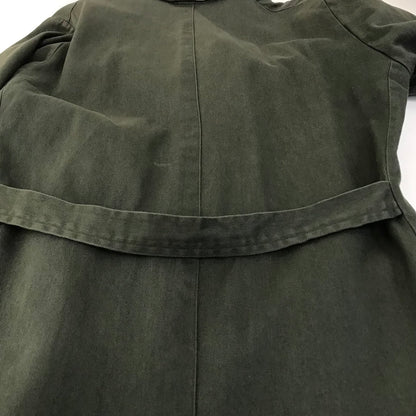 イタリア製 ショップコート ワークコート その他アウター NG-GCOAT-91 カーキグリーン サイズ：40【倉吉店】